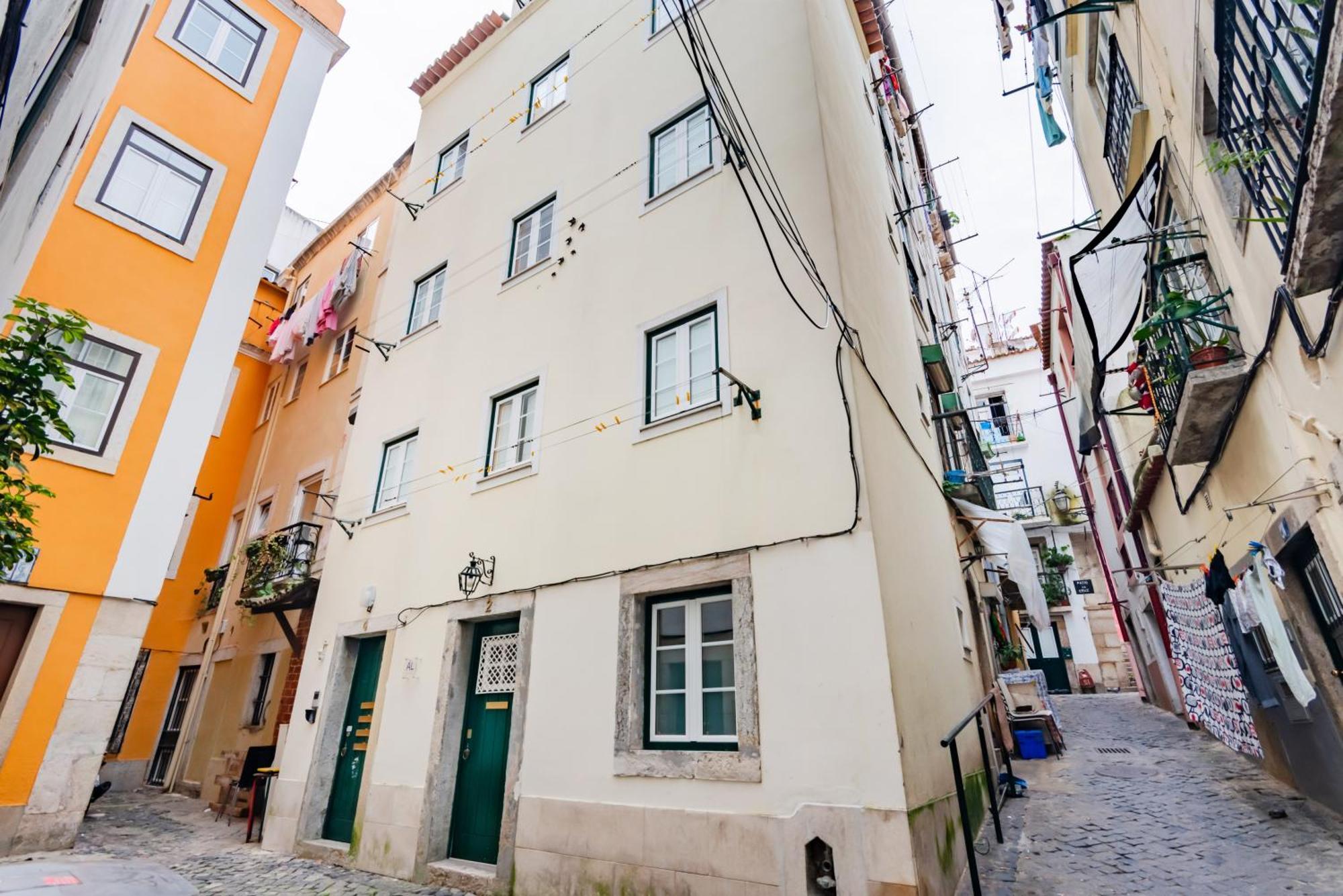 Alfama Gale Studio Lisbon Bagian luar foto